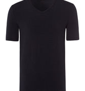 73185 Natural Function Short Sleeve V-Neck Shirt - 2197 Deep Black
